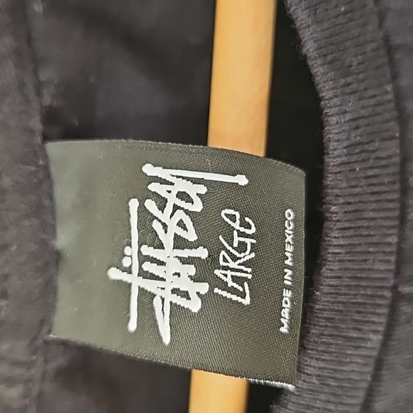 Stüssy | World Tour Tee in Rare Rainbow Tie Dye Large Double Sided T-shirt L - Picture 3 of 4